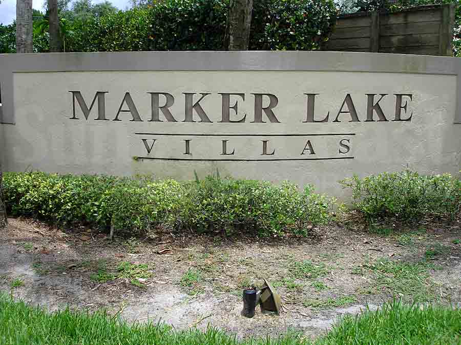 MARKER LAKE Signage